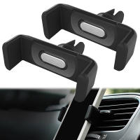 Soporte De Teléfono Para Coche Montaje En Ventilador Universal Negro Soporte Móvil Para Automóvil Pieza De Auto - details 2