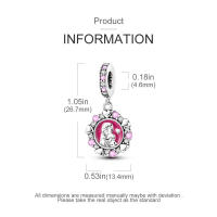 Colgante De Serie Trabajo Y Carrera En Color Plata Para Pulsera Pandora DIY Joyería Para Mujer Zirconia Metálica De Plata - details 59