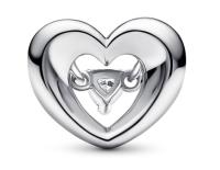 Pandora Momentos Corazón Radiante-Encanto del corazón, Viene con un completo embalaje de Caja de Rego. - details 0