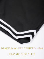 Shorts De Baloncesto Para Hombres Con Patrón Colorblock Y Rayas Secado Rápido Cintura Con Cordón Bolsillos Para Gimnasio Y Running - details 20