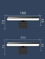 Lámpara De Escritorio LED Protección Ocular Con Iluminación USB Luz Nocturna Para Monitor Clip De Pantalla Lectura Y Aprendizaje Regulable Sin Pasos - details 8