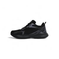 HLUNA - Zapatillas Deportivas Mujer estilo Running cubiertos de Malla Transpirables Negro y Azul Marino combinado con rayas Rosas - Zapatos para Trabajo para el día a día n08c - details 2