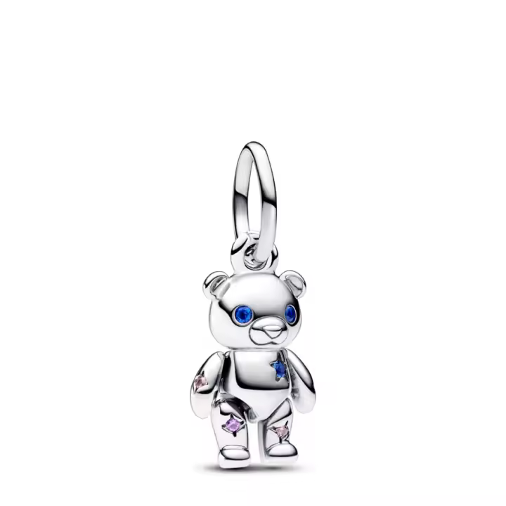 Pandora Charm Colgante en plata de ley Oso Peluche Móvil​ 792986C01 , para Mujer - 1