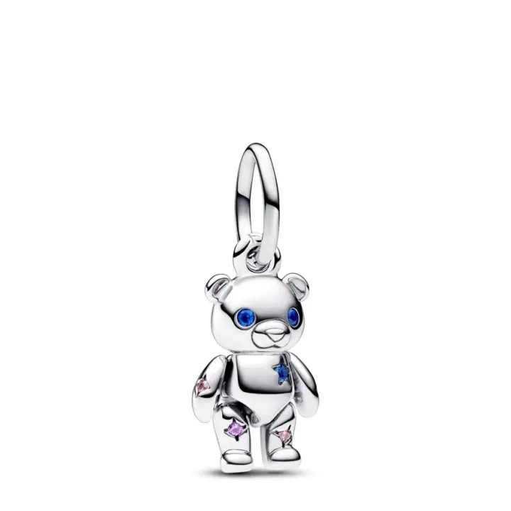 Pandora Charm Colgante en plata de ley Oso Peluche Móvil​ 792986C01 , para Mujer - 1