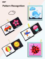 Libros De Tela Suave Para Bebé Con Sonido De Raspadura Libros Quietos Para Infantes Juguetes Educativos De Aprendizaje Temprano Para Recién Nacidos Hasta 12 Meses Juguete De Rattler Para Regalos Para Bebés - details 13