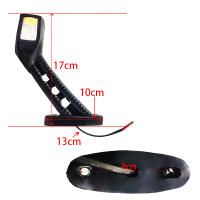Luces Laterales LED Impermeables Para Remolques Y Camiones 24V Kit De 2 O 4 Piezas Luz De Marco Neón Indicadora De Señales - details 1