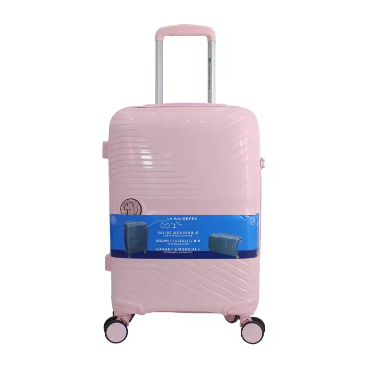Maletas de Viaje Cabina,PP 57x40x22cm- Trolley Rígida Polipropileno con 4 Ruedas Giratorias y Cierre de Combinación - Maleta Cabina Prácticas y Ligeras - 1