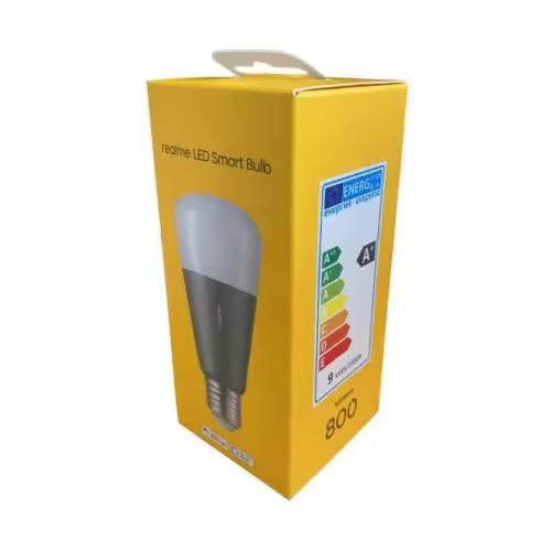 Realme Bombilla inteligente LED - 12W- WIFI - Amplia gama de Colores - Control por Voz - Protección para los Ojos - SMART BULB - 1