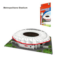 Puzzle 3D De Estadios De Fútbol Bernabeu Camp Nou Anfield Juego De Construcción Para Niños Modelo De Edificios Famous - details 5