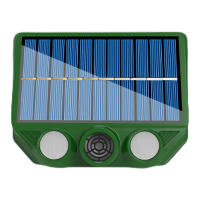 Dispositivo Repelente Ultrasonido Para Gatos Y Perros Impermeable Y Solar Poderado 500mAh Para Jardines Y Céspedes Exteriores - details 7