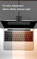 Lámpara De Escritorio LED Protección Ocular Con Iluminación USB Luz Nocturna Para Monitor Clip De Pantalla Lectura Y Aprendizaje Regulable Sin Pasos - details 6