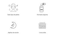 Atashi Antioxidante - Espuma Limpiadora Regenerante Purificante | Limpia, Energiza, Tonifica Y Afina | Limpiador Facial con Ácido Glicólico y Aguas Frutales Bio | Piel Sensible 150 ml - details 3