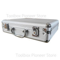 Caja De Herramientas De Aluminio Resistente Organizador Portátil Para Garage Y Herramientas Espacio Grande Para Coche Y Casa - details 3