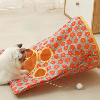 Túnel Plegable Para Gatos Juguete Interactivo Bolsa De Perforación Con Ratoncillo Y Ruido De Papel Juego De Diversion Para Gatos - details 7