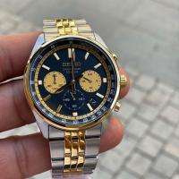 reloj cronógrafo hombre Seiko Neosports SSB430P1 41.5mm 100m WR correa de acero - details 1