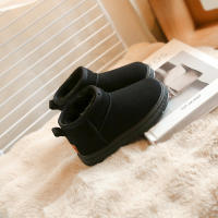 Botas De Nieve Para Niños Y Niñas Antideslizantes Resistentes Al Desgaste Con Pelo Cálido Suela Gruesa Y Suave Para Invierno - details 8