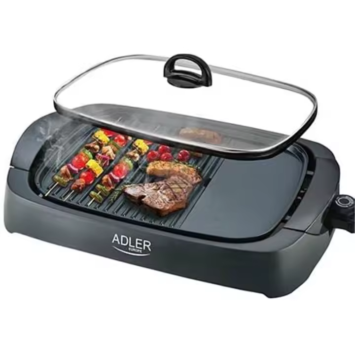 Adler | AD 6610 | Electric Grill | Table | 3000 W | Black - 1