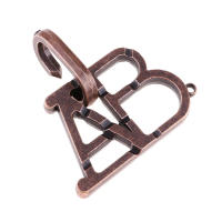 Juego De Logica ABC Lock Metal Puzzles Brain Teasers IQ Para Adultos Y Niños Juguetes Educativos Juegos De Ingenio Geométricos 3D - details 4