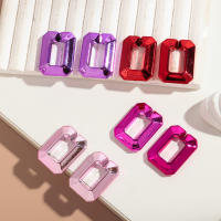 20pcs Cuentas De Acrylico Metálico Para Hacer Pulseras Collares Y Aretes Colorido Ovalado 21x28mm Accesorios De Joyería DIY - details 13
