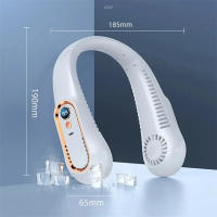 Ventilador de Cuello Almalux® con Pantalla Digital Inteligente – Portátil, Recargable USB, 5 Velocidades y 78 Salidas de Aire - details 6