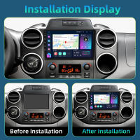 Podofo Radio de coche Android 2 Din para Citroen Berlingo 2015 2016 2017 2018 Carplay 8+128GB AI Voice WIFI+4G DSP GPS Navegación Multimedia Reproductor de Video - details 1