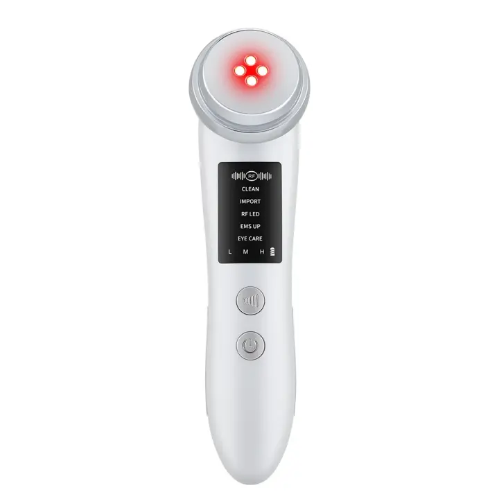 Masaje Facial EMS 5 Modos Terapia De Luz LED Vibración Sónica - 1