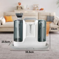 Aspirador de agua, Limpiador a vapor para sofá, limpiador de alfombras y tapicerias upholstery limpiador de manchas, 400W, 1.8L - details 5