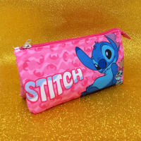 Estuche Stitch, Estuche Porta Todo Triple con Cremallera de Stitch Disney, Portatodo con 3 Cremalleras 22x12cm, Material Escolar Infantil para Niños y Niñas (ROTULADORES NO INCLUIDOS) - details 0