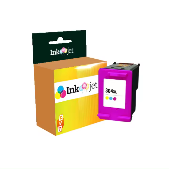 Cartucho de Tinta HP 304XL Compatible V3 / N9K07AE Tricolor - 1