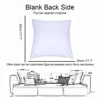 Funda De Cojín Para Sofá Estilo Moda Cómoda Y Suave Decoración Para Sala De Estar Oficina Funda Protectora De Tela Poliéster/Celulosa - details 1