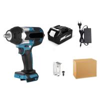 Llave de impacto eléctrica sin escobillas, Torque de 1800n. M, batería de iones de litio de 1/2 pulgadas, herramientas eléctricas inalámbricas para batería Makita de 18V - details 4