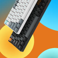 Teclado Mecánico Aigo GD101 100 Teclas Con Cable USB Y Conexión Inalámbrica 2.4 Para Juego Y Oficina Compatible Con PC Y Laptop - details 2