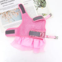 Set De Arnes Y Correa Para Perros Y Gatos Pequeños Y Medianos Con Borlas Respirables Ajustables De Nylon Para Puppies Y Kitten Vest Para Pug Chihuahua Bulldog Francés Accesorios De Mascotas - details 6