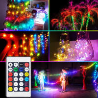 Luces De Navidad LED Cambio De Color Impermeables Para Decoración De Bodas Y Fiestas Guirnalda De Farolillos Para Iluminación De Vacaciones - details 5