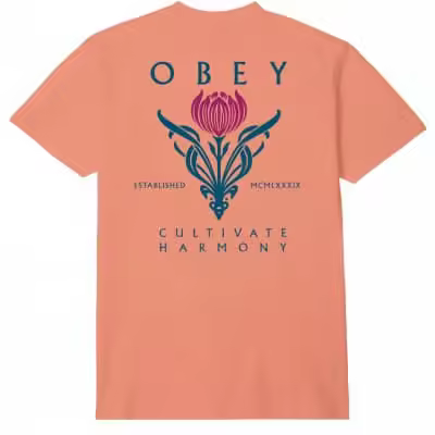 Camiseta OBEY cultivate harmony Citrus 165263796-CIT - 1