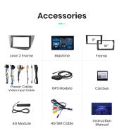 Junsun-reproductor Multimedia X7 MAX para coche Radio con Android CarPlay inalámbrico voz IA 2K 13.1 pulgadas para Seat Leon MK2 2005 2006 2007 2008 2009 2010 2011 2012 - details 29