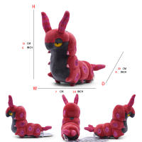 Muñeco De Peluche Furret Sentret Rosa Oscuro Y Marrón Kawaii Almohada De Peluche Scolipede Caterpie Juguete De Dibujos Animados Para Niños Y Adultos - details 5