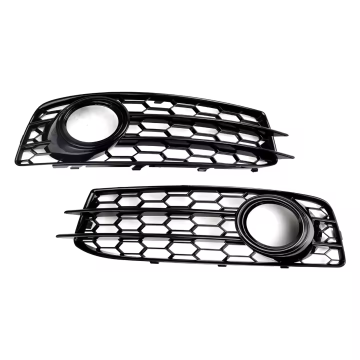 Artudatech Cubierta De Parrilla De Luz Antiniebla Para Parachoques Honeycomb Compatible Con Audi A3 8P S-Line 2009-2012 Accesorios De Coche - 1