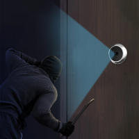 Cámara Peephole Digital 2MP Para Puerta De Apartamento Pantalla LCD Color Infrarrojo 1080P Visor Peephole De 120 Grados - details 6