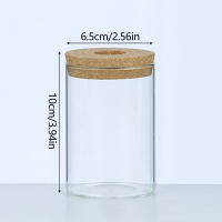 Bote De Vidrio Para Escritorio Ecológico Micro Paisaje Con Contenedor Hidroponía Y Acuario Para Plantas Verdes Y Peces Con Tapa De Madera Verde Diente De León - details 2