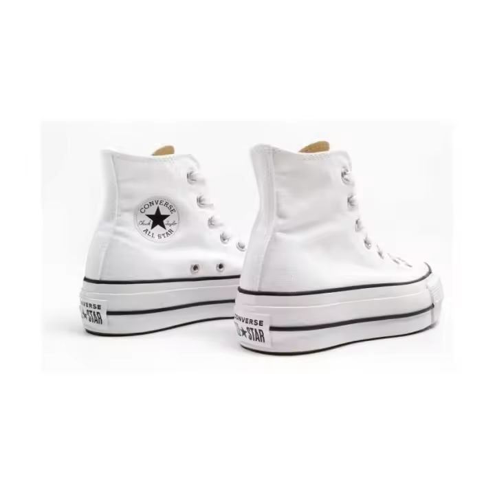 BOTAS CONVERSE ALL STAR LIFT HIGH BLANCA MUJER - 1