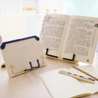 Soporte De Libro Portátil Y Ligero 1 PC Ajustable Para Lectura Música Partituras Dibujo Y Más Construcción Plástica Duradera - details 1