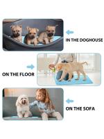 Alfombra Fría Para Perros Y Gatos Extra Grande Manta De Hielo Durable Para Verano Accesorios Para Mascotas Sofá De Gel Para Animales De Compañía - details 2