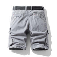 Shorts De Verano Para Hombres Con Múltiples Bolsillos Pantalones Casuales De Algodón Resistente a La Wear Oversized Longitud De Rodilla Workwear - details 10
