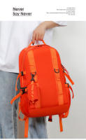 Mochila de senderismo de gran capacidad, unisex, para exteriores, moderna, informal, para estudiantes universitarios - details 25