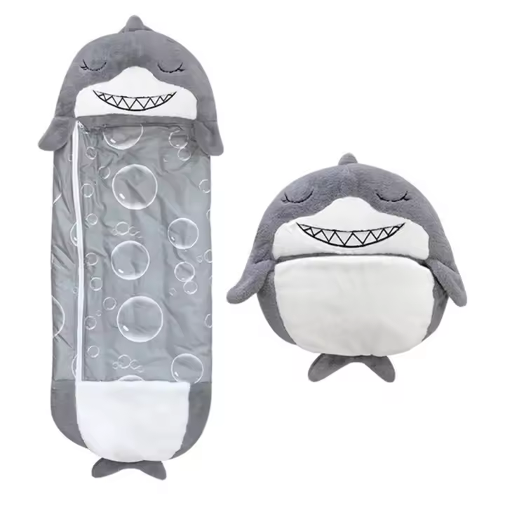 Saco de dormir para bebé, manta para dormir para niños y niñas, regalos para dormir, muñeco de peluche, almohada para dormir - 1