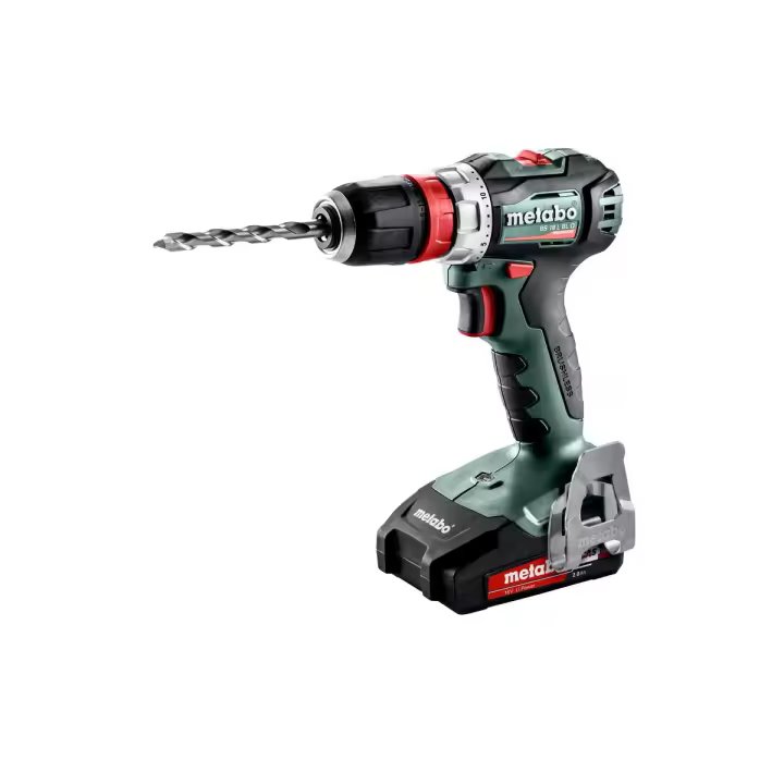 Metabo BS 18 L BL Q Taladradora atornilladora de batería/18V 2x Ion de litio; Cargador SC 30; metaBOX 145 - 1