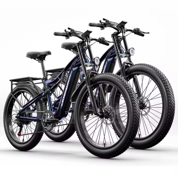 Shengmilo El nuevo MX03 bicicleta eléctrica 500W Bafang motor, 48V17.5AH840WH Batería de Litio * 2 E-Bbikes combo - 1