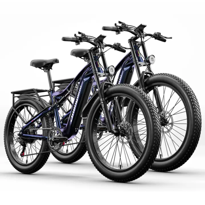 Shengmilo El nuevo MX03 bicicleta eléctrica 500W Bafang motor, 48V17.5AH840WH Batería de Litio * 2 E-Bbikes combo - 1