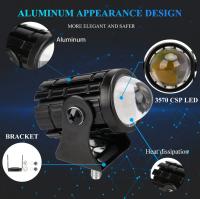 Farol LED De Conducción Mini Para ATV Scooter Y Motocicleta Doble Color Lámpara Antiniebla Accesorios De Luz De Motocicleta - details 0